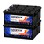4 Bater�as Solares 165 Amperios 12 Voltios | Con Mantenimiento Ozonyx OZX165.A